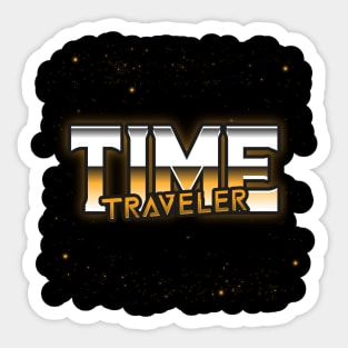 Time Traveler Sticker